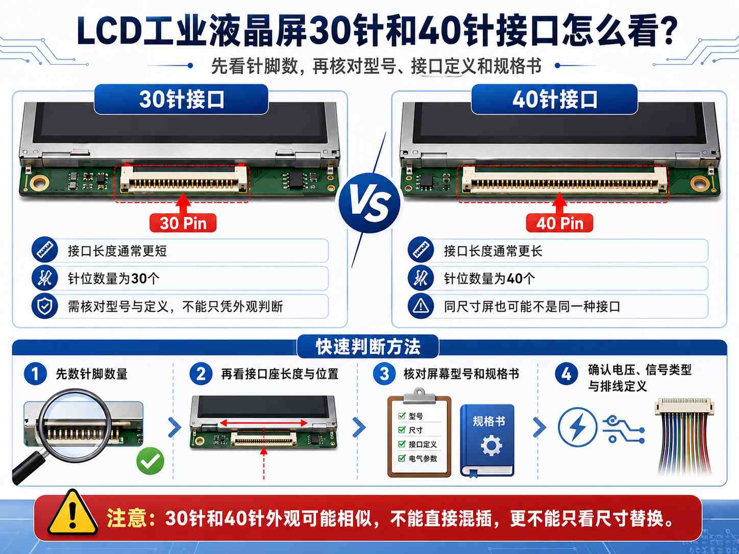 液晶屏針腳